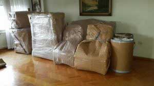 eşyaların paketlenerek hazırlanması